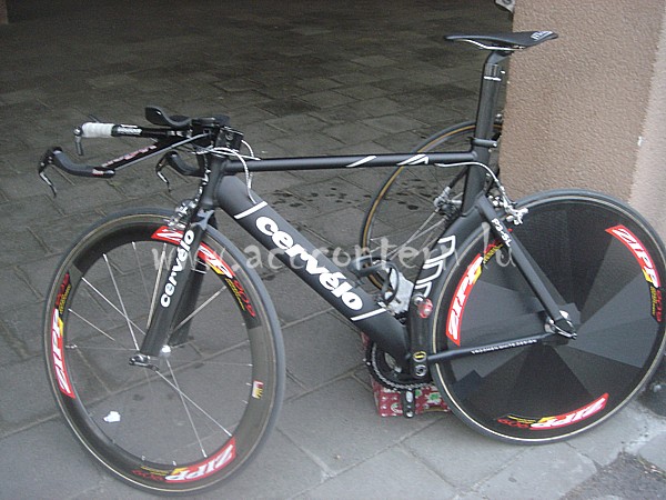Le vélo d'Andy Schleck pour le contre-la-montre des championnats nationaux 2005